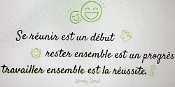 Citation ésprit d'équipe...